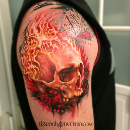 Liz Cook - Burning Skull